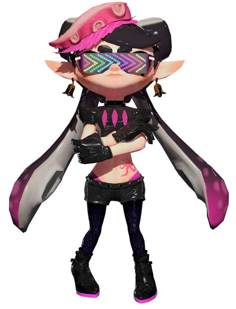 Octo-Callie (Splatoon 2) - Render by kiminooku on DeviantArt