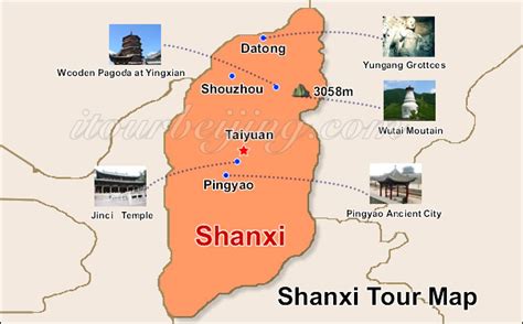 Shaanxi Map , Map of China , Shaanxi and City Maps