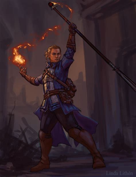 Dragon Age Anders Fan Art