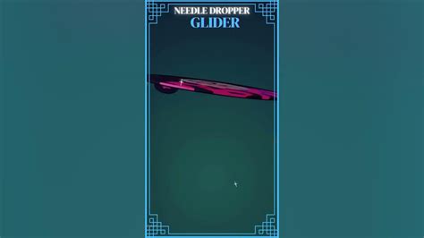 Needle Dropper Glider Rare Glider Fortnite (Battle Pass) - YouTube