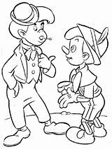 Pinocchio coloring Pages sketch template