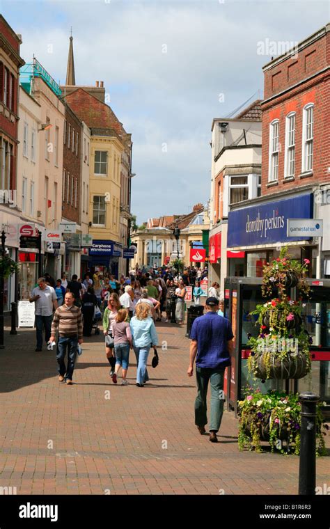 bridgwater town centre somerset england uk gb Stock Photo - Alamy