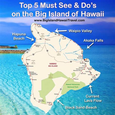 Top 5 Must See and Do's - Big Island Hawaii Travel #HawaiiVacationtravel #hawaiivacationcruises ...