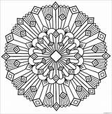 Mandala Coloring  sketch template