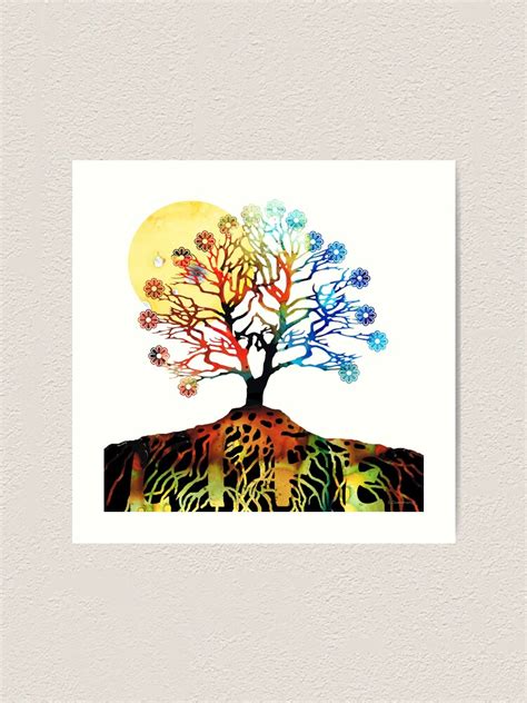 "Spiritual Art - Tree Of Life" Art Print by SharonCummings | Redbubble