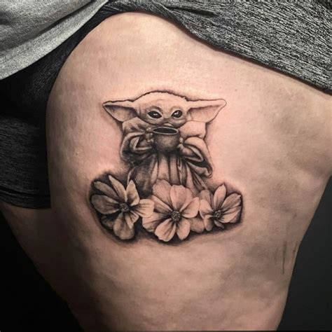 101 Amazing Baby Yoda Tattoo Designs You Need To See! | Outsons | Men's Fashion Tips And Style ...