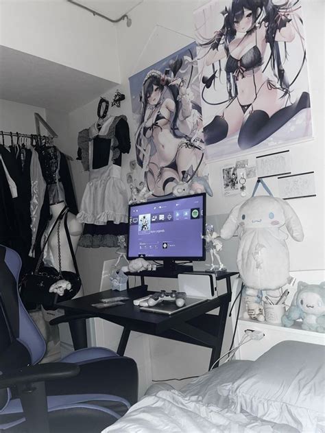 Anime room ideas | Otaku raum, Gamer zimmer, Kawaii sachen