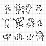 Clip Art Stick Figure sketch template