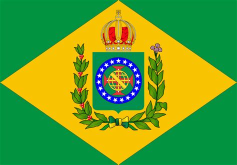 Flag of the Empire of Brazil (1870-1889) : r/vexillology