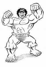 Classic Hulk coloring page  Download Print Or Color Online For Free sketch template