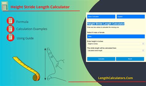 Stride Length Calculator | Online Calculators