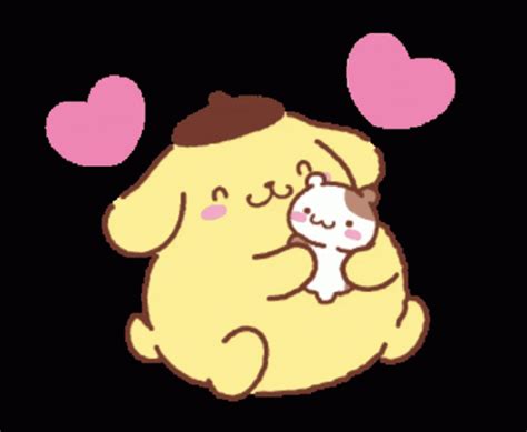 Pompompurin Pixel Cute Jump GIF | GIFDB.com