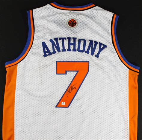 Carmelo Anthony Signed Knicks Jersey (GA COA) | Pristine Auction