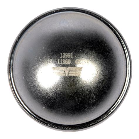 Dorman® 13991 - Rear Silver Steel Wheel Bearing Dust Cap