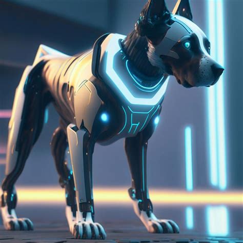 Futuristic dog by Pickgameru on DeviantArt