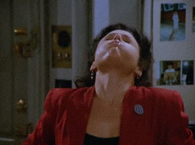 When Elaine Forgets How to Swallow | Seinfeld GIFs | POPSUGAR ...