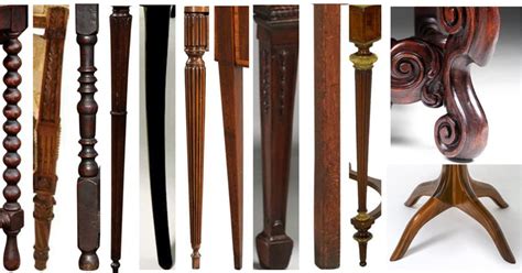 Antique Furniture Leg Styles Identification Guide [With 14 Pictures]