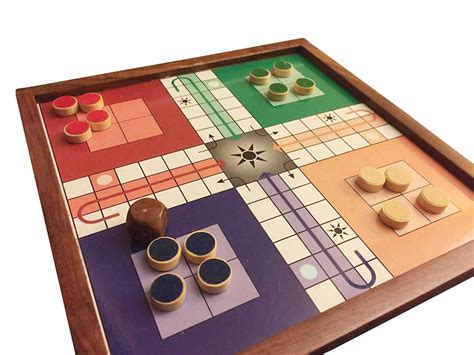 Magnetic Ludo Travel Board Game Handmade Wooden Classic Ludo | Etsy