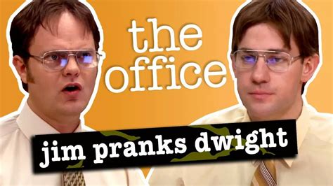 Jim's Pranks Against Dwight - The Office US - YouTube