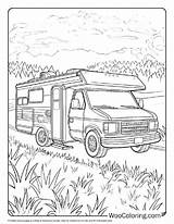 100  Camper & RV coloring pages Free PDF To Print Woo Coloring sketch template