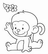 Top 25 Free Printable Monkey Coloring Pages For Kids sketch template