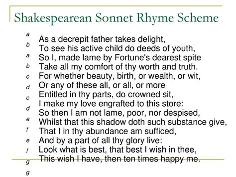 Shakespeare’s Sonnets - ppt download