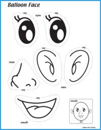 Eyes, Nose, Mouth, and Ears Song Resources | Maple Leaf Learning Library