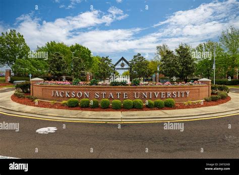 Jackson, MS - April 12, 2022: Jackson State University located in Jackson, MS Stock Photo - Alamy