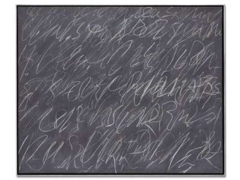 Untitled (1970) by Cy Twombly - Scribbles, Scratches And Other Abstract ...