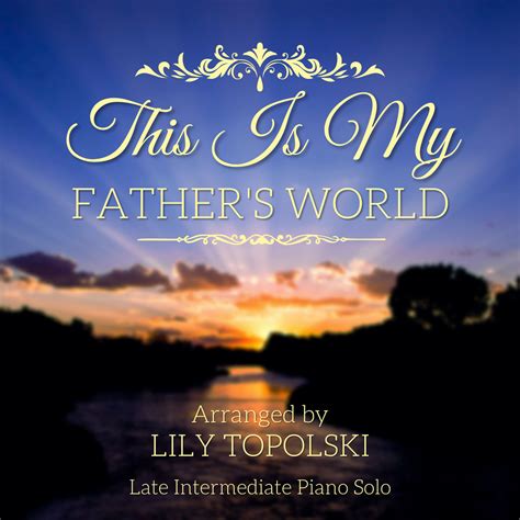 This Is My Father's World - Digital Sheet Music