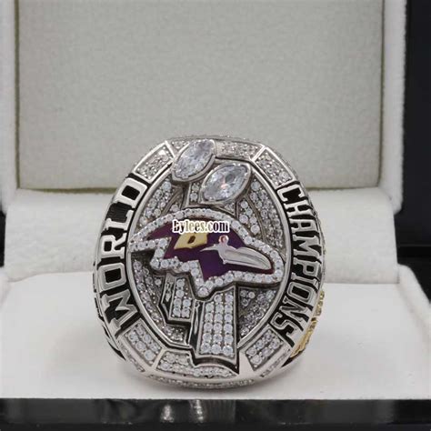 2012 Super Bowl XLVII Baltimore Ravens Championship Ring – Best ...