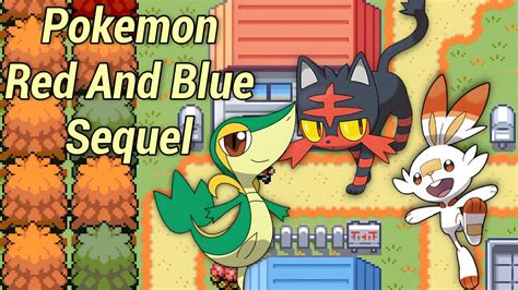 Pokemon Red And Blue Sequel Starters - YouTube