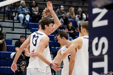 Penn State Men's Volleyball Defeats George Mason 3-1, Advances To EIVA ...