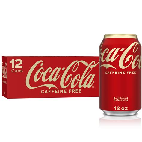 Buy Coca Cola Caffeine Free Soda, 12 Fl Oz Cans, 12 Pack Online at desertcartUAE