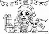 Harley Quinn ready For Christmas  Coloring Pages Kids sketch template