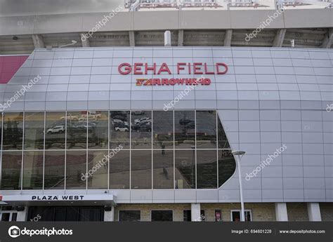 Kansas City Missouri December 2023 Geha Field Arrowhead Stadium Chiefs ...