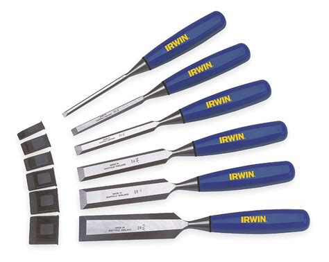 IRWIN MARPLES Wood Chisel Set; Number of Pieces: 6 - 2VU90|M444SB6N - Grainger