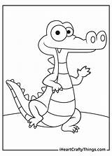 Alligator Printable Coloring Pages sketch template