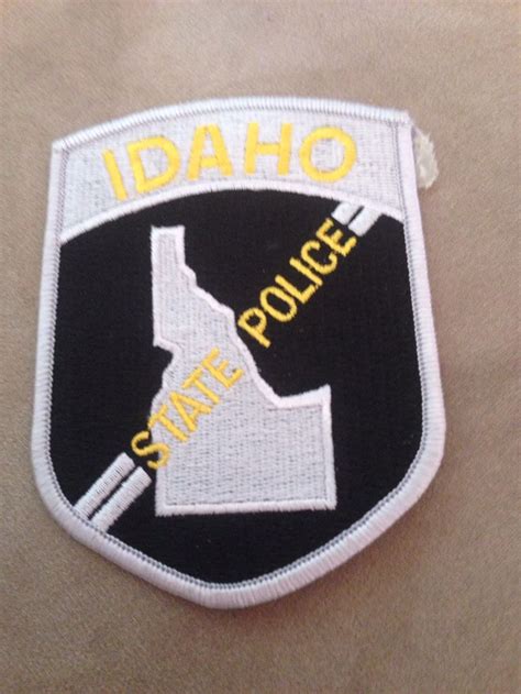 Idaho State Police | State police, Police patches, Police badge