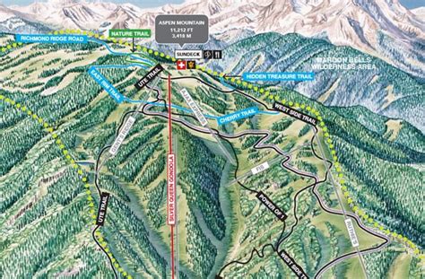 Aspen Mountain Trail Map | Aspen Snowmass