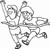 Printable Marathon Running Coloring Pages Pdf  Coloringfoldercom sketch template