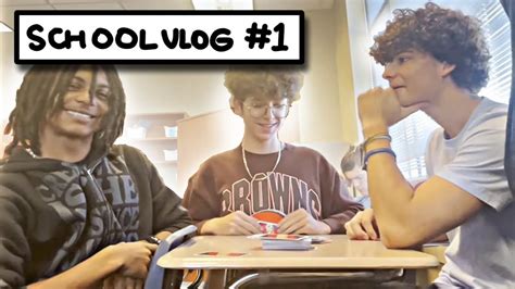 SCHOOL VLOG #1 - YouTube