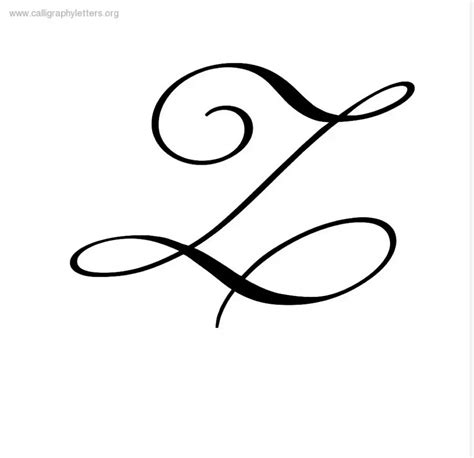 Letter Z Tattoo