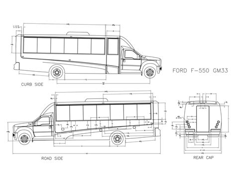 GM33 Shuttle Bus | Ford F-550 Chassis | Grech Motors