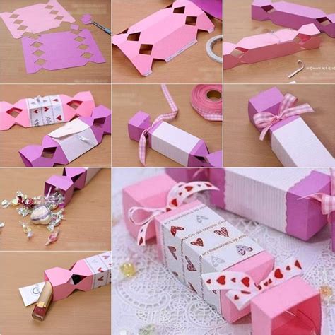 How to DIY Candy Shaped Gift Box