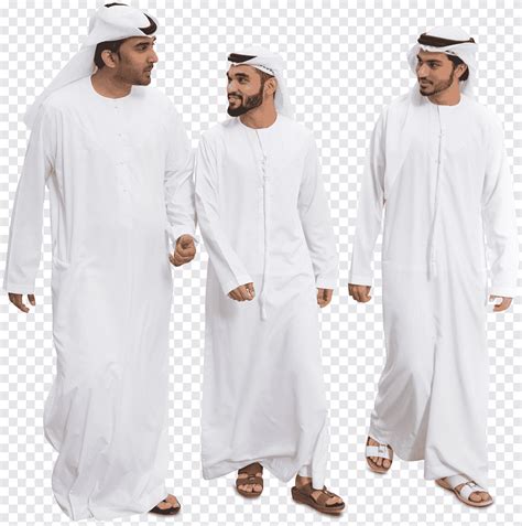 Three Man Wearing Traditional Dresses, Arabs Arab Muslims, People ...