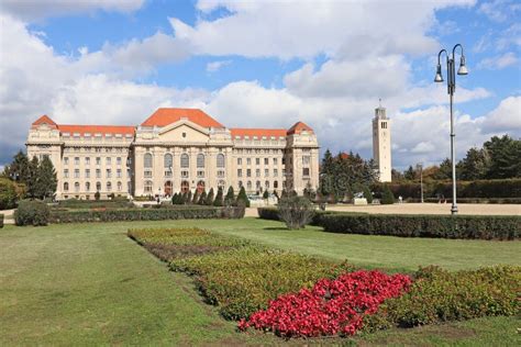 University of Debrecen City, Hungary Editorial Stock Photo - Image of ...