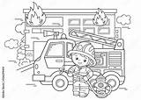 Firefighter Coloring Page A Free Boys Printa  Vrogueco sketch template
