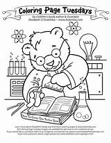 Coloring Sheets For Science sketch template