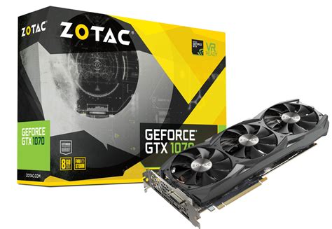 ZOTAC GeForce® GTX 1070 | ZOTAC